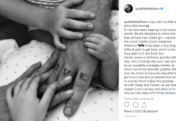 Robbie Williams di nuovo papà a sorpresa: la terza figlia arriva da madre surrogata