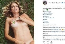 Justine Mattera, il suo nudo integrale scatena i fan su Instagram 