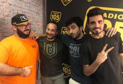 Alberto Pahle a 105 WAG: le foto dell'intervista