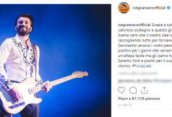 Cauto ottimismo dei medici per Lele dei Negramaro. Il compagno Andro: "Sei un leone!"