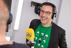 Luca Bianchini a 105 Take Away con il nuovo libro: le foto dell'intervista