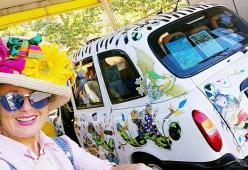 Zia Caterina, la tassista che accompagna i bambini malati di cancro in ospedale
