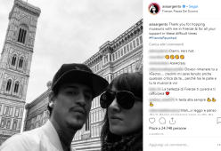 Asia Argento fa coppia con Franco Elias?