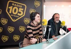 Alessandro Haber e Sara Serraiocco presentano il film "In Viaggio Con Adele" a 105 Friends