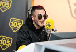 Sfera Ebbasta a 105 Mi Casa: le foto dell'intervista