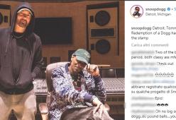 Snoop Dogg ed Eminem insieme in studio di registrazione, c'è aria di collaborazione?