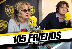Valeria Golino e Riccardo Scamarcio a 105 Friends: guarda l'intervista