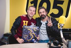 Guarda le foto dell'intervista dei Timoria a 105 Mi Casa