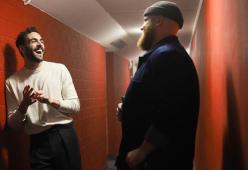 Marco Mengoni e Tom Walker duettano sul palco a Berlino. E' solo l'inizio