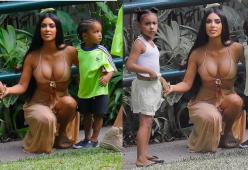 Accuse a Kim Kardashian: “Ha photoshoppato il corpo di sua figlia”