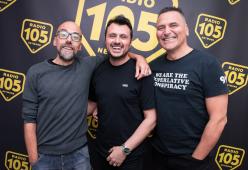 Carlo Grieco dei Daddy's Groove ospite di 105 InDaKlubb
