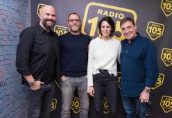 Valerio Mastrandrea e Chiara Martegiani presentano "Ride" a 105 Friends