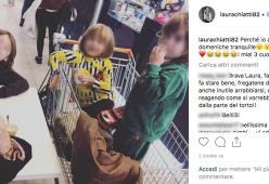 Laura Chiatti attaccata per una foto con i figli al centro commerciale 