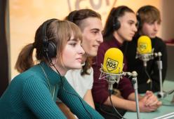 Måneskin, le foto dell'intervista a 105 Friends