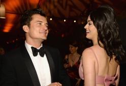 Katy Perry super gelosa, «compra» all'asta una cena con il fidanzato Orlando Bloom