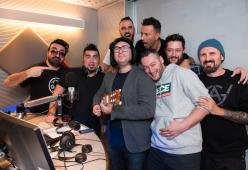 Ruggero de I Timidi, le foto dell'intervista a Lo Zoo di 105