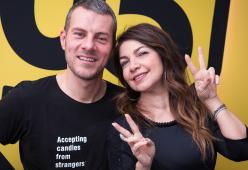 Cristina D'Avena, le foto dell'intervista a 105 Mi Casa