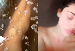 Belen Rodriguez e la scena “hot” nella vasca da bagno: il video