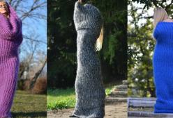 Ecco la maxi sciarpa dell’inverno 2019 che copre dalla testa ai piedi