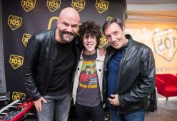 LP, le foto dell'intervista a 105 Friends