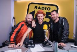 Negramaro, le foto dell'intervista a 105 Mi casa