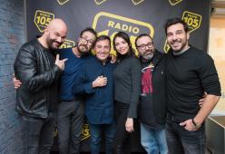 Il cast de "Non ci resta che il crimine", le foto dell'intervista a 105 Friends