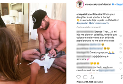 Chris Hemsworth è un papa super sexy: ecco la foto