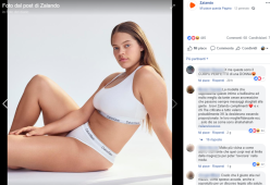 Modelle curvy per la pubblicità di un intimo: offese e insulti sui social 