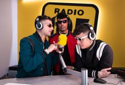 Dark Polo Gang, le foto dell'intervista a 105 Mi Casa