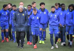 Le lacrime dei giocatori del Nantes per Emiliano Sala
