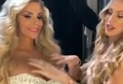 Taylor Mega palpa il seno della Cipriani: il video hot spopola in rete