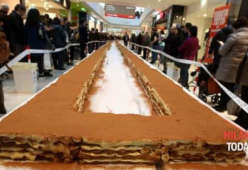 A Milano il tiramisù record: potrai assaggiarlo gratis