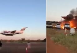 Si schianta con l'aereo per uccidere la moglie