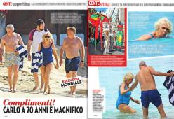 Carlo e Camilla al top: eccoli in costume da bagno alle Barbados