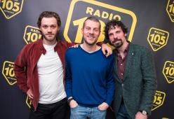 Francesco Montanari e Lorenzo Richelmy a 105 Mi Casa per presentare il film Dolceroma: le foto dell'intervista