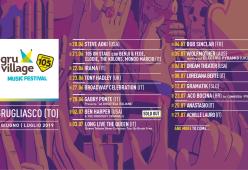 GruVillage 105 Music Festival: la line up completa e la serata 105 On Stage