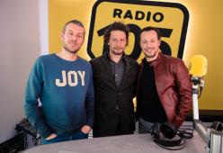 Stefano Accorsi e Leonardo D'Agostini a 105 Mi Casa: le foto dell'intervista