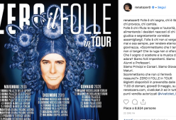 Renato Zero, in arrivo il nuovo album “Zero il Folle” e un tour
