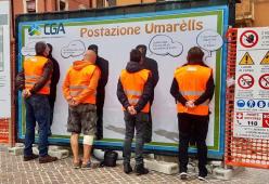 Postazioni Umarells per controllare i lavori a Valsamoggia: "Accorrete!"