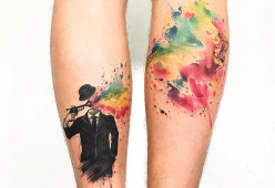 10 idee originali per un tatuaggio sulla gamba