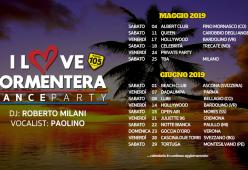 105 I Love Formentera: ecco il calendario delle serate