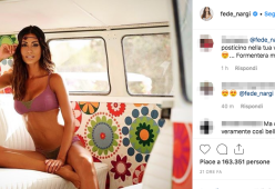 Federica Nargi, la foto da sexy figlia dei fiori incanta i fan