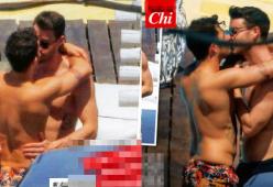 Marco Carta in Grecia con il fidanzato: baci hot dopo lo scandalo del furto