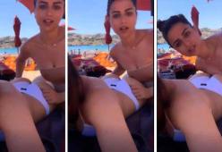 Aurora Ramazzotti e quel lato B da urlo... le foto sexy della vacanza a Mykonos