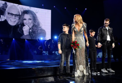 Celine Dion dice addio alla residency di Las Vegas e fa una dedica al marito morto