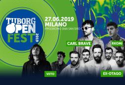 Il 27 giugno a Milano arriva il Tuborg Open Fest!