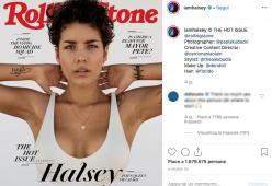 Halsey fa tendenza (e polemica) con le ascelle non depilate in copertina
