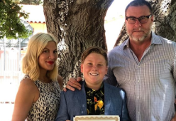 Tori Spelling: il figlio è bullizzato perché ritenuto "obeso"