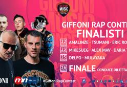 #GiffoniRapContest2019: svelati gli otto finalisti che si esibiranno al Festival!