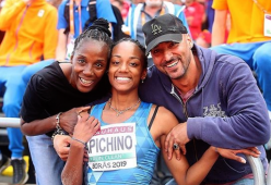 La figlia di Fiona May, Larissa, vince l'oro agli europei di salto in lungo